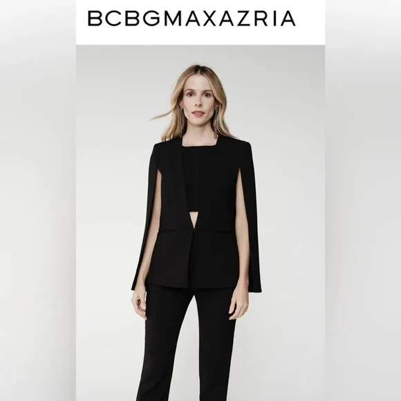 BCBGMaxAzria Jackets Coats Bcbg Maxazria Upas Cape Jacket